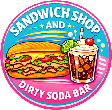 The Sandwich Shop & Dirty Soda Bar logo